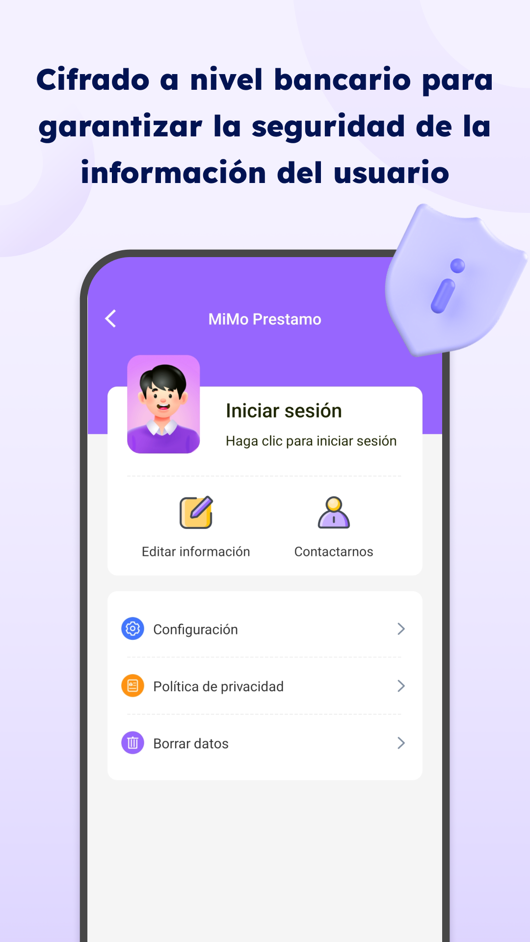 Seguridad y perfil de usuario